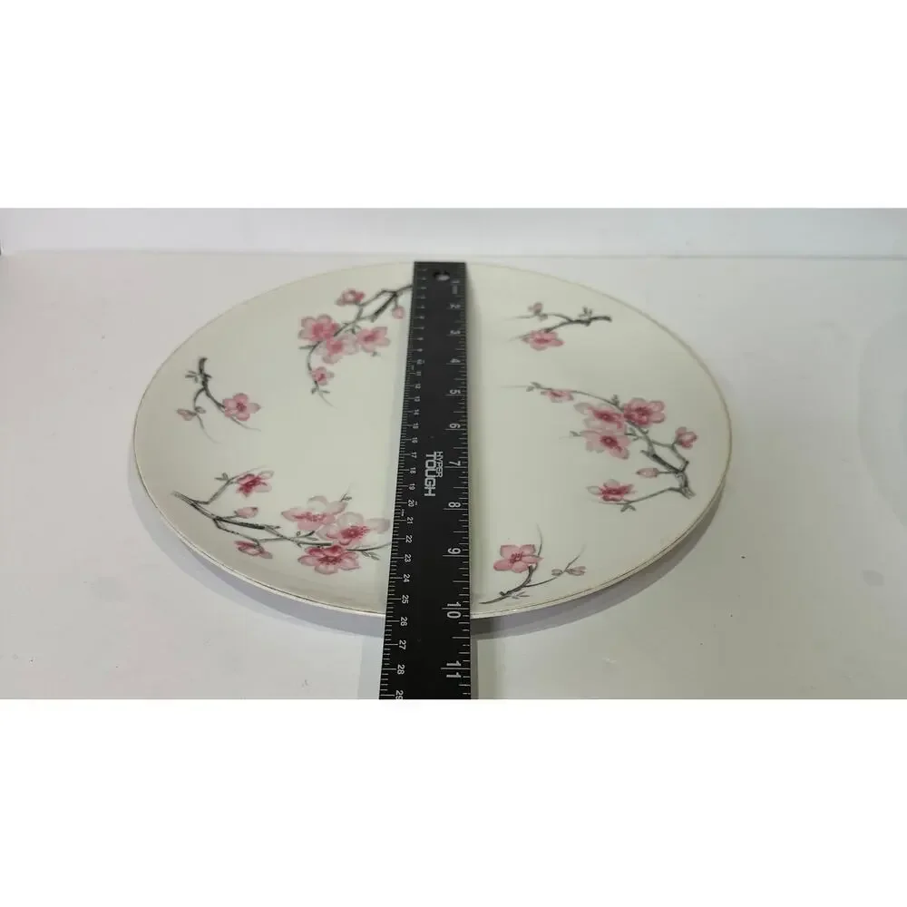 International China Cherry Blossom 8 piece set 6 dinner plates 2 serving pieces